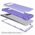 thumbnail image 4 of Dteck Shockproof Case Compatible with Samsung Galaxy Note 8, Heavy Duty Full body Protection 3 Layer Hybrid Rugged Protective Cover (No Built-in Screen Protector), Light Purple, 4 of 9