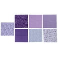 thumbnail image 1 of Paño de tela de Algodón floral Ticfox Morado 50x50 cm, 1 of 14