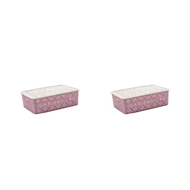 Yuarrent Caja de almacenamiento hueca: solución conveniente para organizar varios artículos Cesta de almacenamiento Organizador Escritorio Type5 NO5
