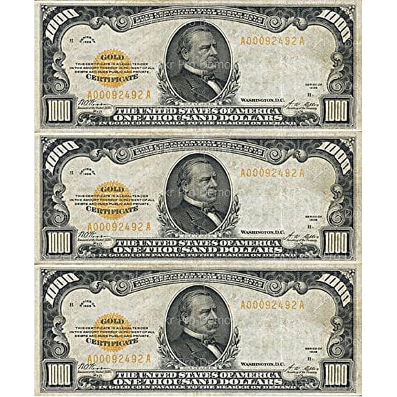 100 Dollar Bills Edible Image Icing Cake Topper for Quarter Sheet Cake, by TNCT