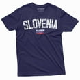 thumbnail image 5 of Slovenia T-shirt Slovenija Flag Mens Tee Shirt Nation Patriotic Tee Shirt (XX-Large Grey), 5 of 5