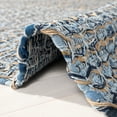 thumbnail image 6 of SAFAVIEH Montauk Jamaar Geometric Area Rug, Blue, 5' x 8', 6 of 11