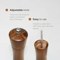thumbnail image 3 of JS Gourmet Acacia Pepper and Salt Mill Grinder Set with Adjustable Ceramic Mechanism (2 Pack), 3 of 6