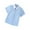 Light Blue, variant on AJTQTH Shirts for Boys Kids Colorblocked Classic Collar Blouses Short Sleeve Tops Summer Casual Cotton Comfy Button Closure Tees Tshirts Light Blue 7 Years
