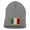Heather Grey, variant on Top Headwear Italia Italy Flag Beanie - Men's Womens Long Winter Cuff Beanie Cap, Royal