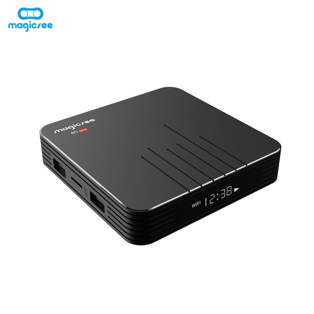 Magic See Android Magicsee N5 Smart Android 9.0 TV Box S905X3 Cortex-A55 Cuádruple ...