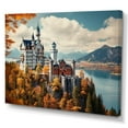 thumbnail image 2 of Designart "German Fortress" Castles Canvas Art Print, 2 of 5