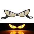 thumbnail image 1 of Motorcycle LED Devil Eye License Plate Screw Lamp Decorative Waterproof RGB, 1 of 10