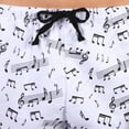 thumbnail image 3 of "Leisureland Women's Music Notes Print Cotton Flannel Sleep Pants", 3 of 3