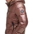 thumbnail image 3 of Chaqueta Tommy Hilfiger Classic con capucha acolchada para hombre, marrón XL, 3 of 5