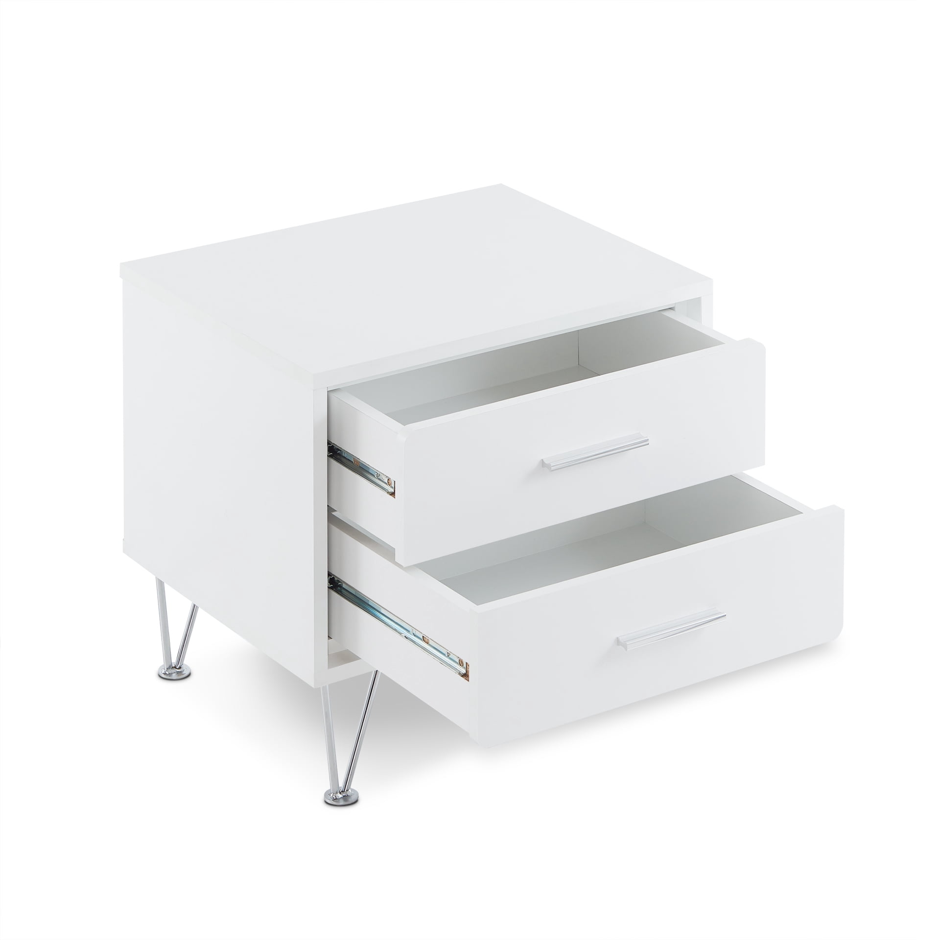 Accent Table White Finish