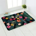 thumbnail image 4 of Floral Welcome Entrance Doormats Carpets Flowers Leaves Rug for Home Bath Living Room Floor Stair Kitchen Hallway Non-Slip Rugs, 4 of 6
