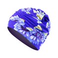 thumbnail image 4 of 2x Gorro de Natación Accesorio Deportivo Poliéster Premium Resuable Gorro de Baño Sombrero de Natación para Cabello Largo Y Corto Deporte Acuático Sur 2 piezas, 4 of 8