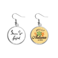 thumbnail image 1 of Eres tan amado quote Style Pendiente del lóbulo de la joyería del pendiente de la hoja del otoño Unbranded M, 1 of 3