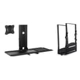 thumbnail image 2 of Monitor y teclado de montaje en pared con soporte para CPU Mount-It!, 2 of 9