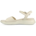 thumbnail image 3 of Journee Womens Jaylee Ankle Strap and Buckle Sandals, 3 of 10