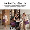 thumbnail image 7 of KXF Multi-layer Nylon Shoulder Bag for Women Large Capacity Crossbody Bag Lightweight Travel Satchel, 7 of 7