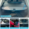 thumbnail image 2 of Retractable Cargo Cover Compatible with 2024 2025 Subaru Crosstrek Impreza Carbon Fiber Color Rear Trunk Security Shade, 2 of 2