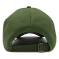 thumbnail image 7 of DALIX American Flag Hat Premium USA Baseball Cap in Olive, 7 of 7