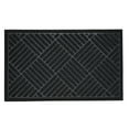 thumbnail image 3 of Superio Non Slip Crosshatch Coir Doormat-Welcome Entrance Floor, Indoor and Outdoor, Heavy Duty, Waterproof, Easy Clean Low-Profile Mats for Entry, Garage, Patio, High Traffic Areas, 18x30 (1, Grey), 3 of 5
