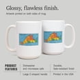 thumbnail image 4 of 15 fl oz Ceramic Mug, Massachusetts, Map of Entire Martha's Vineyard Island, Dishwasher & Microwave Safe, 4 of 5