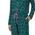 thumbnail image 6 of Room Service Womens 2-Piece Shawl Collar Pajama Set (Green, XS), 6 of 6