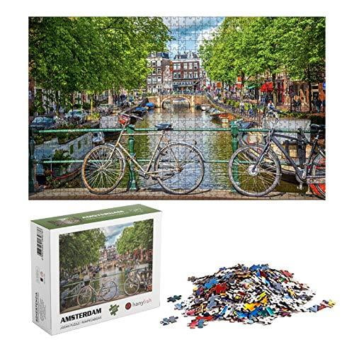 Rompecabezas 1000 Piezas Hanylish Diseño Amsterdam