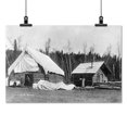 thumbnail image 2 of Print: Homesteader Cabins, circa 1900, 2 of 4