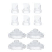 XIRQI Diaphragm Duckbill Valves Compatible for Breast Pump Replacement Part