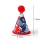 thumbnail image 1 of Corbata de Arco para Perros Día de la Independencia Sombrero para Mascotas Bandera de Arco con Lentejuelas Accesorios Conjunto de Tres Piezas Poliéster para las Celebraciones Del Perro Del Gatito Corb, 1 of 3