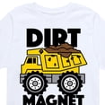 thumbnail image 3 of Instant Message - Transportation - Dirt Magnet - Toddler & Youth Short Sleeve T-Shirt, 3 of 6
