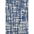 thumbnail image 2 of Addison Rugs Mayfield Premium Machine Washable Transitional Stripes Navy Rectangle Rug, 5' x 7'6", 2 of 7