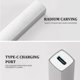 thumbnail image 4 of Handheld Nail Lamp 400mAh Nail Light Quick-Drying Nail Lamp Practical Nail Dryer LED Nail Light for Gels Nails Silver, 4 of 4