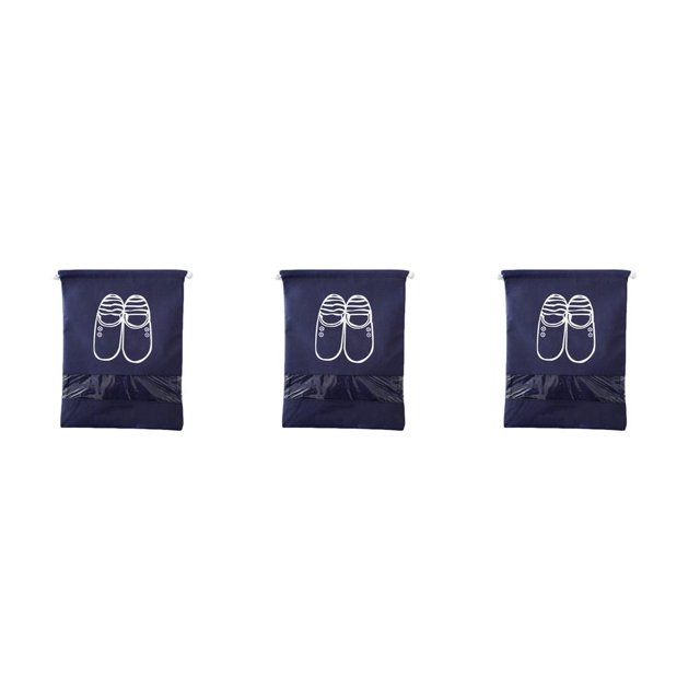 Yuarrent Bolsa de almacenamiento de zapatos con cordón, plegable, portátil, no tejida, bolsa de viaje gruesa, bolsa para artículos diversos, Type1 NO1 Yuarrent CBP097680