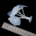 thumbnail image 4 of Silicone A rtificial Coral Plant Uerwater Decoration - Blue Jinwen pecera coral, 4 of 8