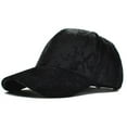 thumbnail image 1 of Vintage Velvet Adjustable Baseball Cap Men and Women Sun Protection Trucker Hat, 1 of 19
