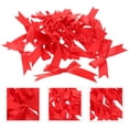 thumbnail image 3 of Shisuyan Red Polyester Bows 30Pcs 3.7X2In For Diy Projects And Events, 3 of 8