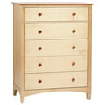 Bolton Furniture Essex 5Drawer Chest, Multiple Colors