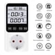 thumbnail image 2 of Enchufe europeo, medidor de energía digital, vatímetro, toma de corriente, voltaje, consumo de energía, AC230V 16A, analizador de electricidad, monitor, probador., 2 of 5
