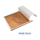 thumbnail image 1 of Xihbxyly 100 Hojas de Papel de Arte Multicolor de Imitación de Cobre, Papel de Aluminio Bronceado para Decoración Diy, 1 of 3