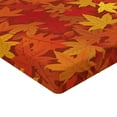 thumbnail image 2 of Ambesonne Orange Fitted Sheet 2 Pcs Set, Nature Designs, Twin XL, Burnt Orange, 2 of 3
