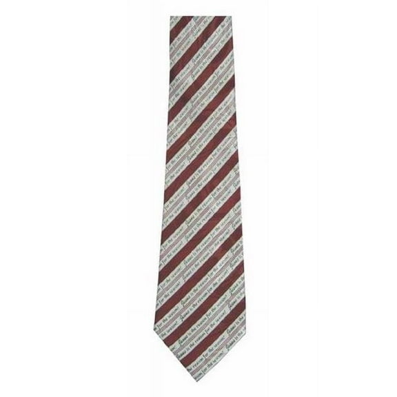 Swanson Christian Supply 081426 Tie - Candy Cane - Jesus is the Reason for the Season