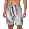 thumbnail image 1 of Balery Airplane Bañador para hombre, shorts de playa de secado rápido con entrepierna y forro de compresión-XX-Large, 1 of 6