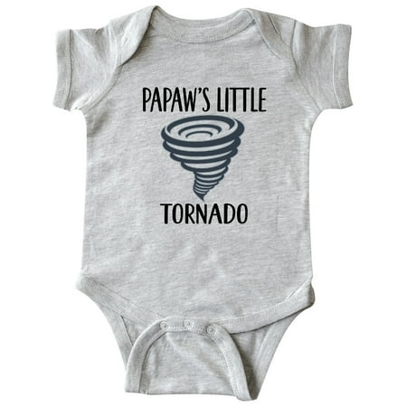 

Inktastic Papaw Grandson Gift Tornado Gift Baby Boy Bodysuit