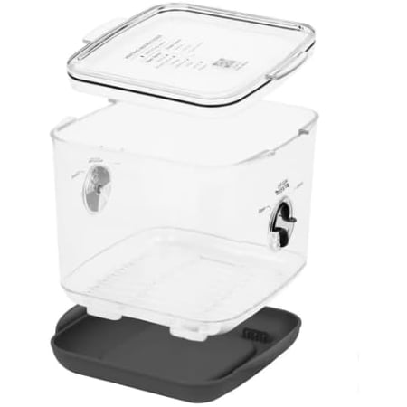 ProKeeper   Fresh Produce Keeper with Air-Flow Vent System, Set of 3 MISSING ONE TWO PIECE