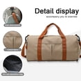 thumbnail image 3 of La bolsa de asas del viaje, bolsa del fin de semana para la bolsa del gimnasio de los deportes de la natación, 3 of 6
