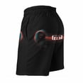 thumbnail image 4 of Tool Band Men's Swim Trunks Board Shorts Drawstring Elastic Waist Quick Dry Swimsuits Beach Shorts with Pockets 3XL, 4 of 8