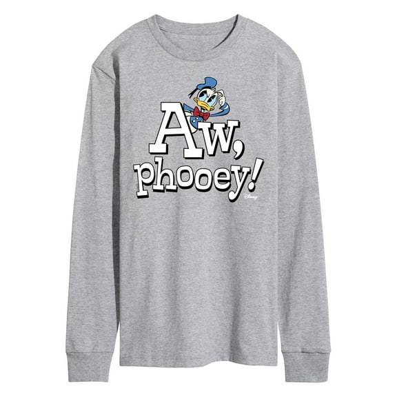 Disney - Donald Duck - Aw, Phooey! - Men's Long Sleeve T-Shirt
