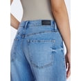 thumbnail image 3 of Scoop Women's Wide Leg Low Slung Jeans, 29" Inseam, Sizes 0-20, 3 of 5