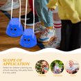 thumbnail image 3 of SASABAXI 4Pcs Lightweight Red Plastic Stilts for Balance Exercise and Party Activities, 3 of 5